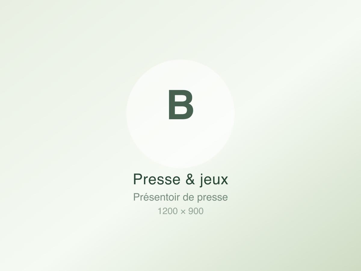 Présentoir de presse et de magazines